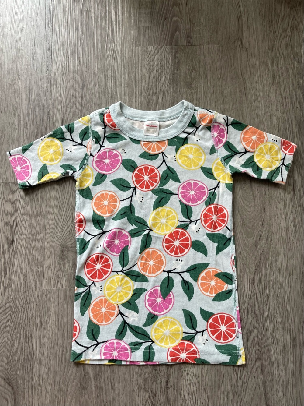 Hanna Andersson organic cotton orange shirt